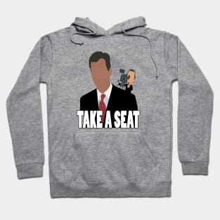 Take A Seat Funny Chris Hansen Hoodie